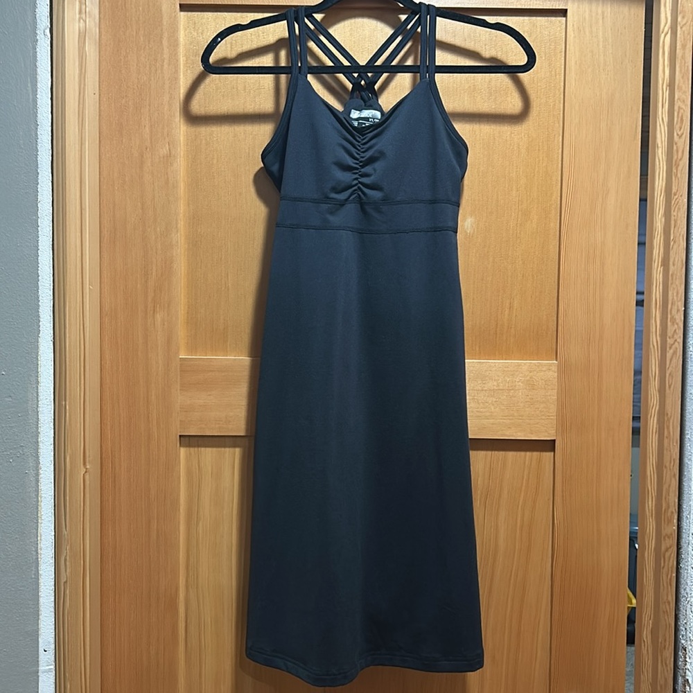 Marmot Black Racerback  athletic mini dress XS